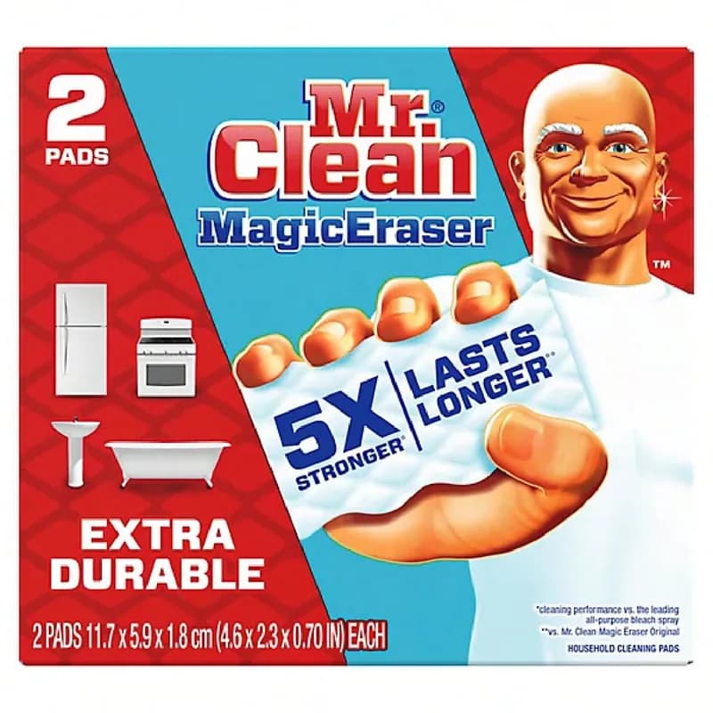 Mr. Clean® Magic Eraser Scrub Sponge Melamine White Extra Power 30/Case