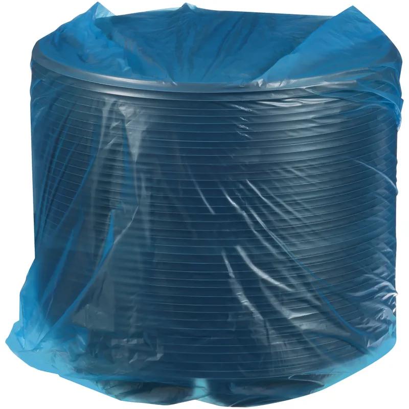 Serving Tray Base 12X1.76 IN 4 Compartment PP Black Round 36/Case