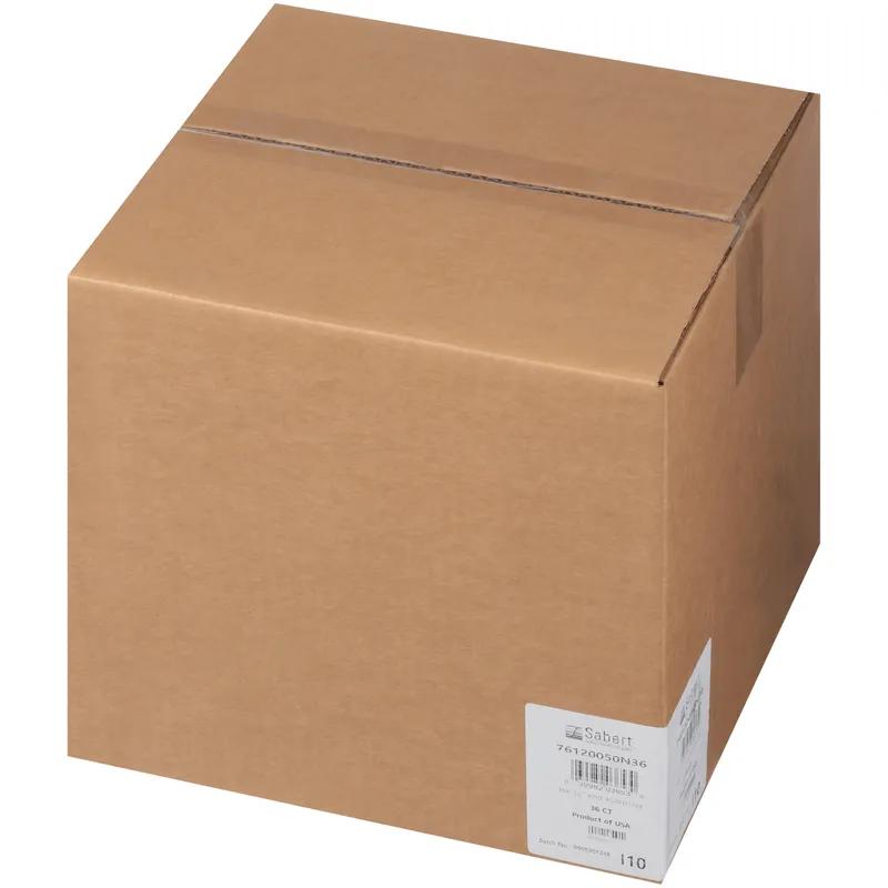 Serving Tray Base 12X1.76 IN 4 Compartment PP Black Round 36/Case