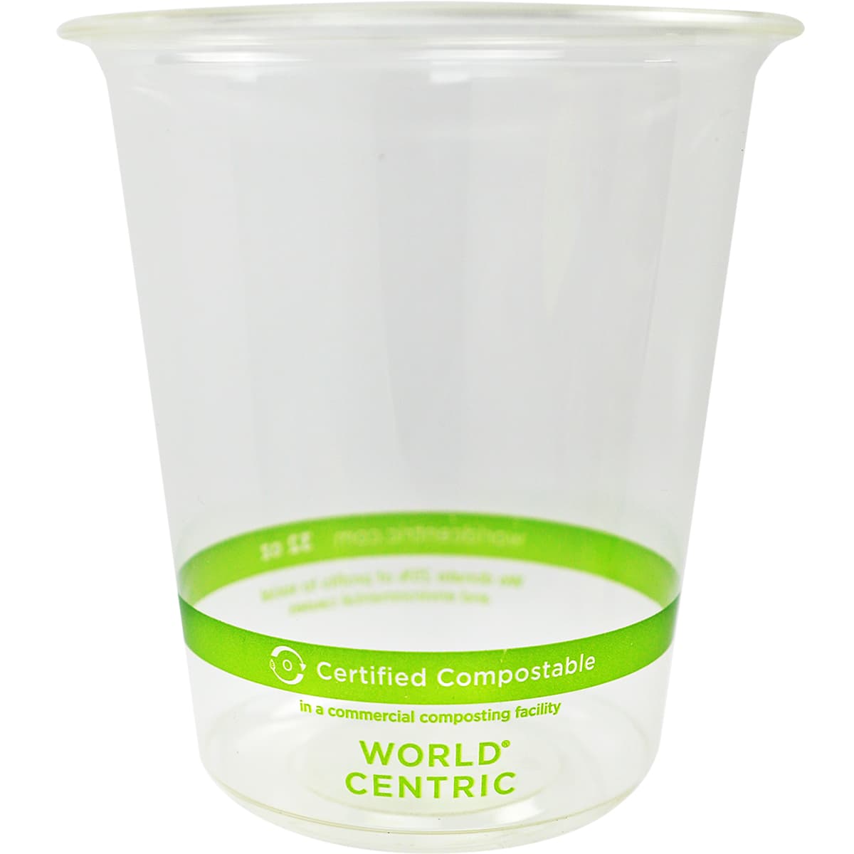 Deli Container Base 32 OZ Plastic Clear Round 500/Case