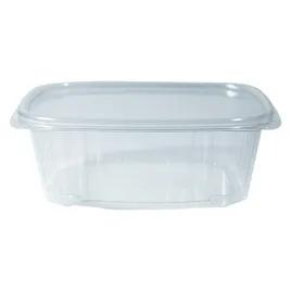 Deli Container Hinged 32 OZ APET Clear 200/Case