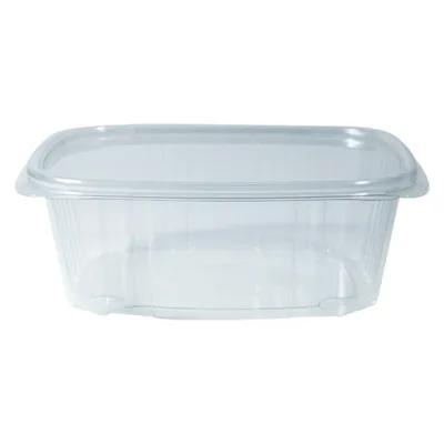 Deli Container Hinged 32 OZ APET Clear 200/Case