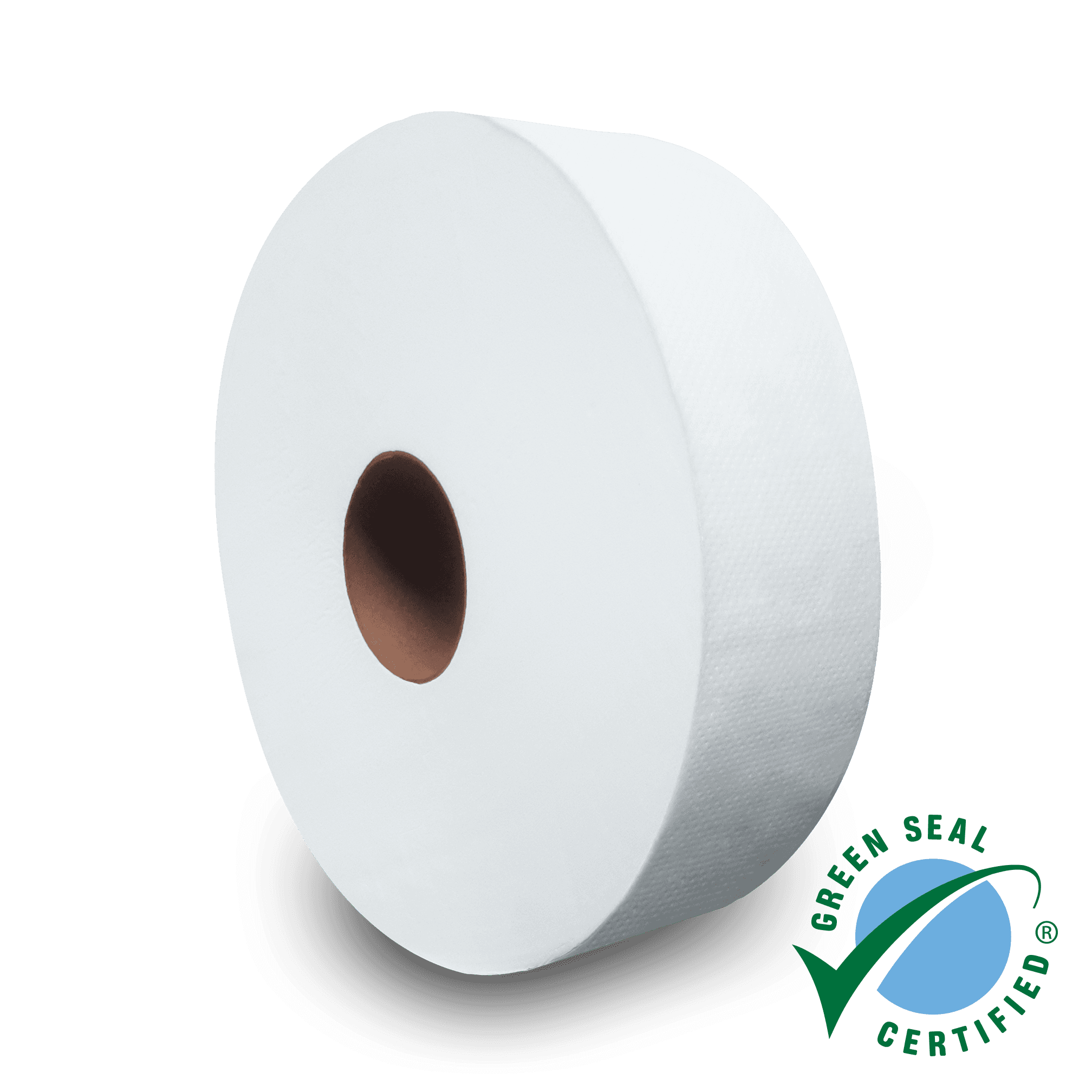 Ultra Toilet Paper & Tissue Roll 2PLY White Jumbo (JRT) 12IN Roll 6 Rolls/Case