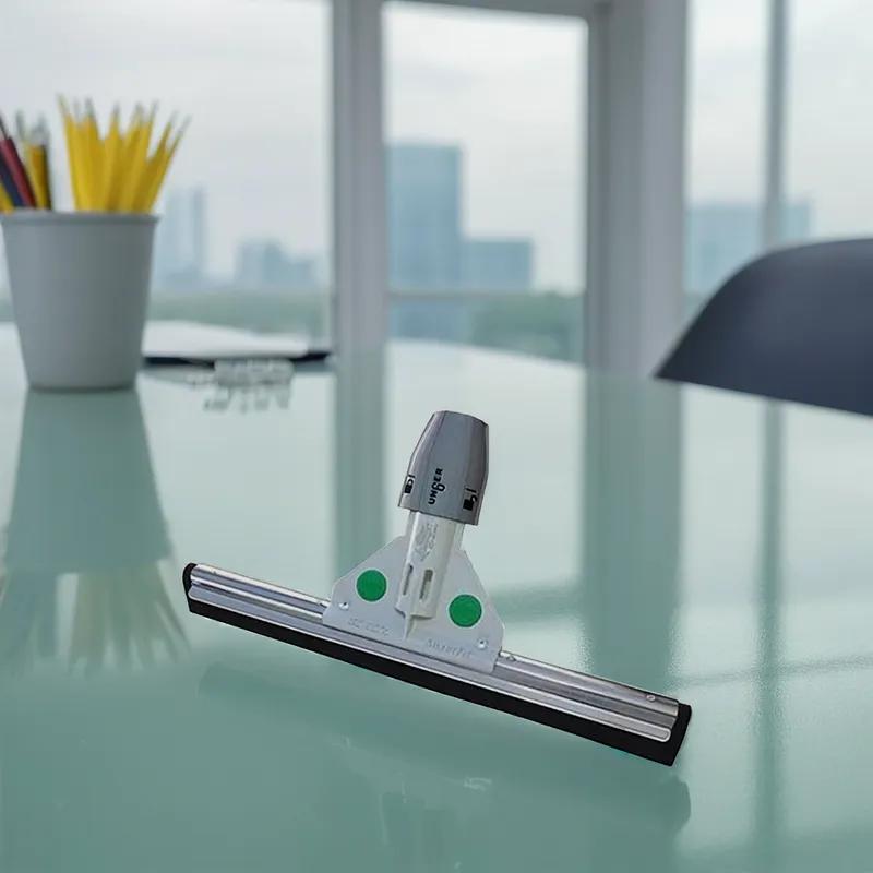 SmartFit Floor Squeegee Standard Plastic Steel Rubber Gray Black With 22IN Head 1/Each