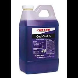Quat-Stat 5 Lavender One-Step Disinfectant 2 L Multi Surface Alkaline Concentrate For Fast Draw® 4/Case