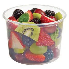 Deli Container Base 16 OZ PP Clear Tall 500/Case