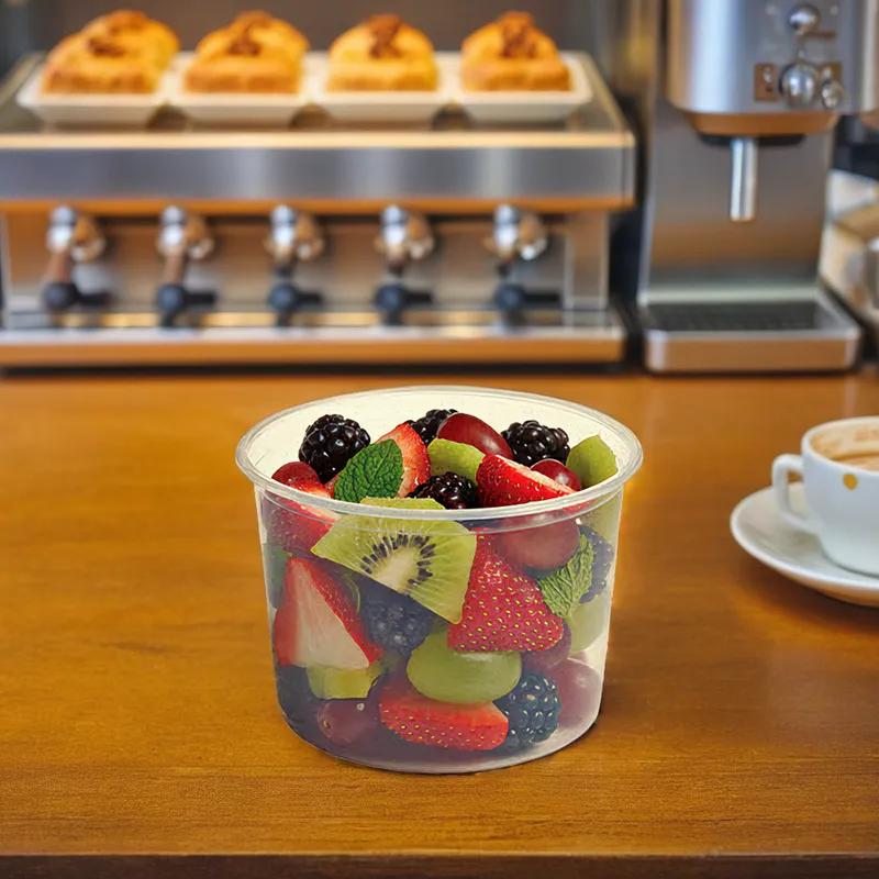 Deli Container Base 16 OZ PP Clear Tall 500/Case