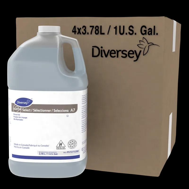 Suma® Select Rinse Aid Surfactant 1 GAL Liquid Kosher 4/Case