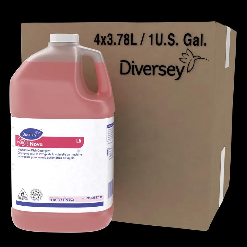 Suma® Nova Dishmachine Detergent 1 GAL Liquid Kosher 4/Case