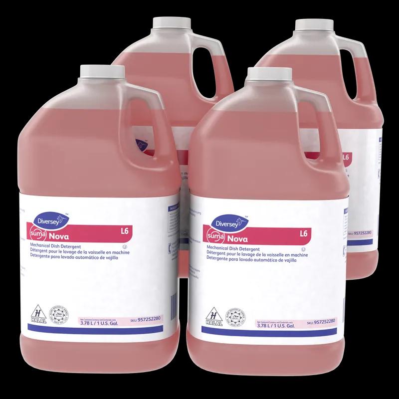 Suma® Nova Dishmachine Detergent 1 GAL Liquid Kosher 4/Case