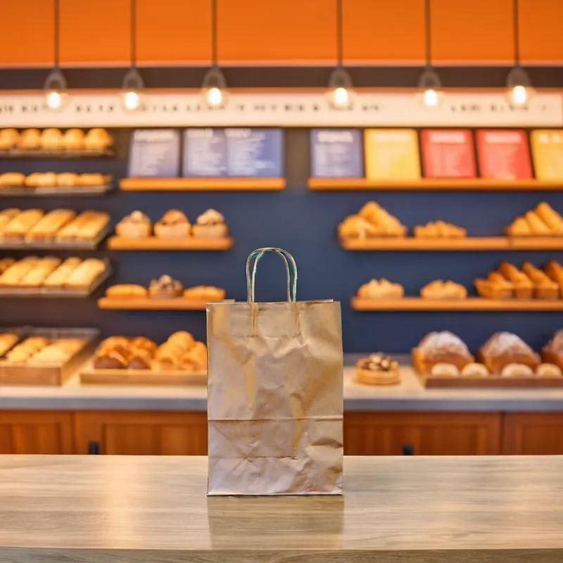 Victoria Bay Shopper Bag 10.5X7.5X12 IN Paper Kraft 250/Case