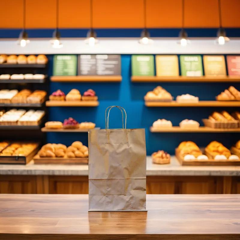 Victoria Bay Shopper Bag 10.5X7.5X12 IN Paper Kraft 250/Case