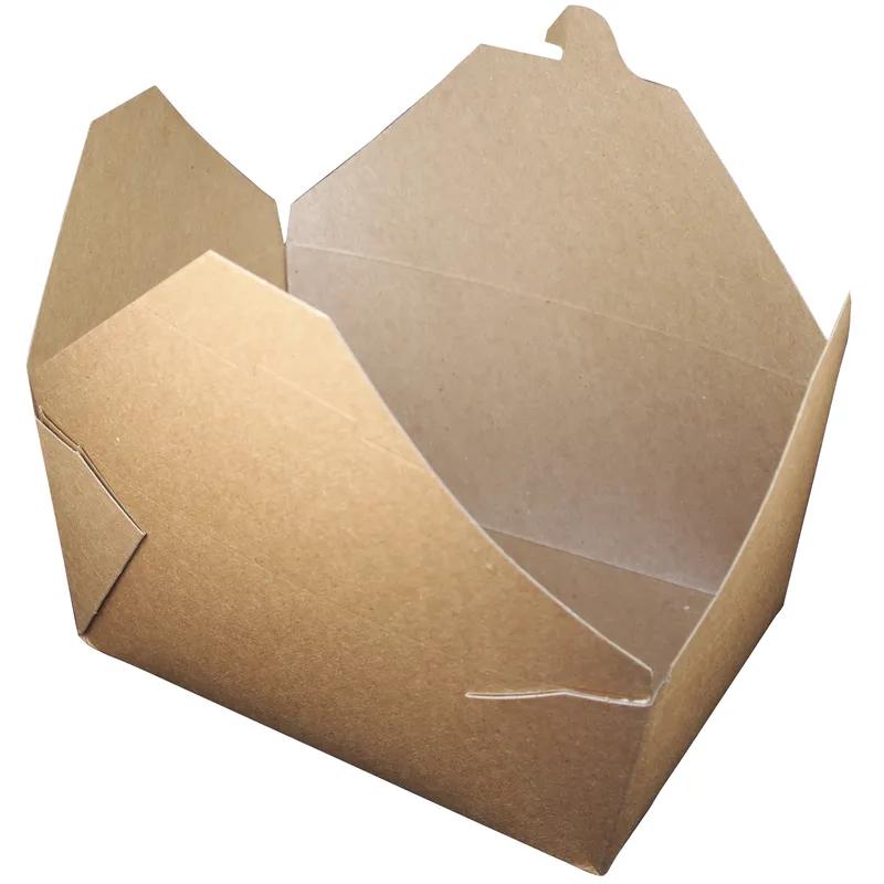 Bio-Plus Terra II® #4 Take-Out Box 8.75X6.5X3.5 IN Paper Kraft Rectangle 160/Case
