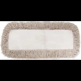 Dust Mop Head 12X5 IN Cotton Launderable 1/Each