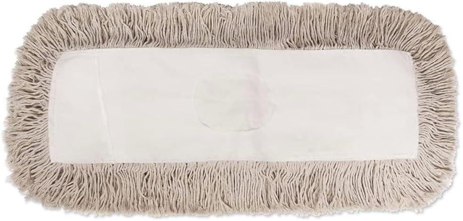 Dust Mop Head 12X5 IN Cotton Launderable 1/Each