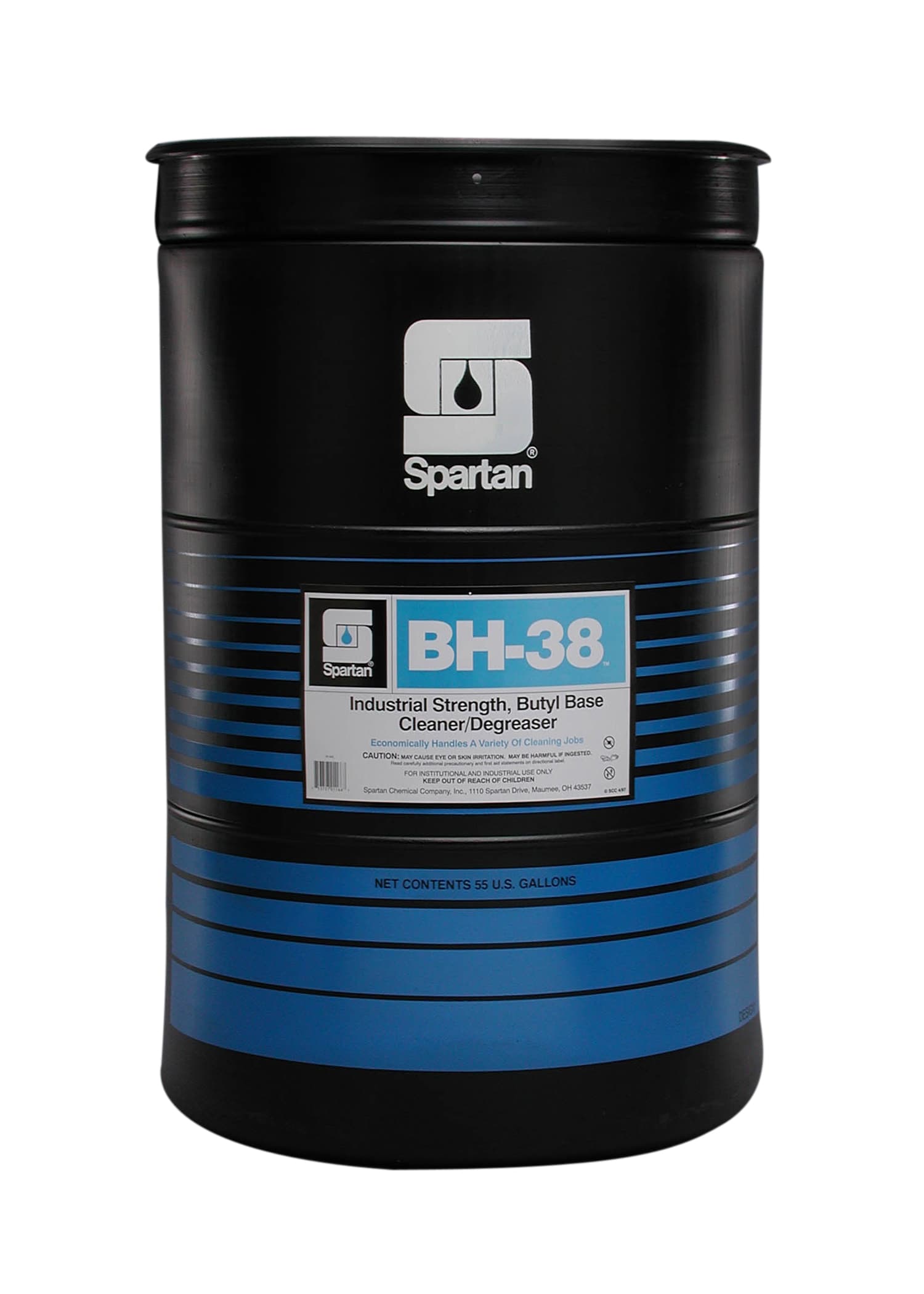 BH-38® All Purpose Cleaner 55 GAL Heavy Duty Multi Surface Alkaline Concentrate Butyl 1/Drum