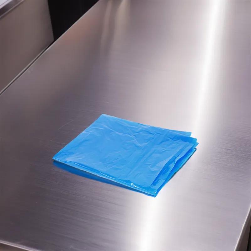 Can Liner 33X39 IN Blue Plastic 1MIL 100/Case