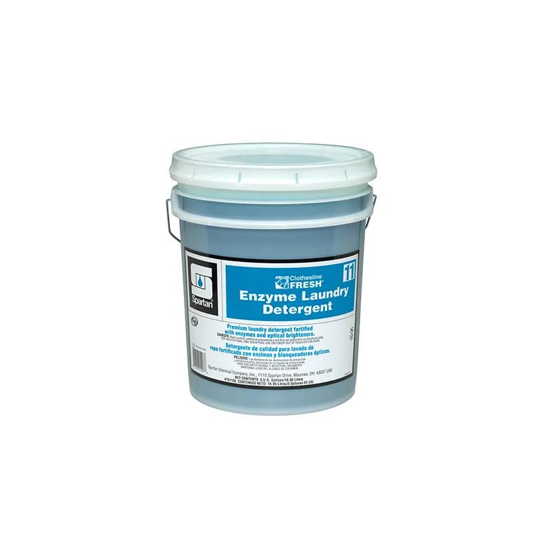 Clothesline Fresh® Enzyme Laundry Detergent 11 Pleasant Scent 5 GAL Neutral Liquid 1/Pail