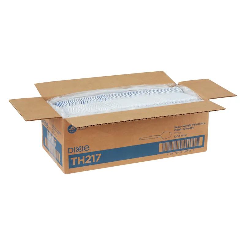 Dixie® Teaspoon PS White Heavyweight 1000/Case
