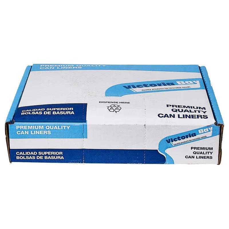 Can Liner 22X16X58 IN Blue Plastic 1MIL 100/Case