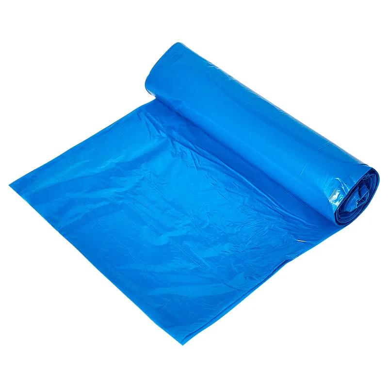 Can Liner 22X16X58 IN Blue Plastic 1MIL 100/Case