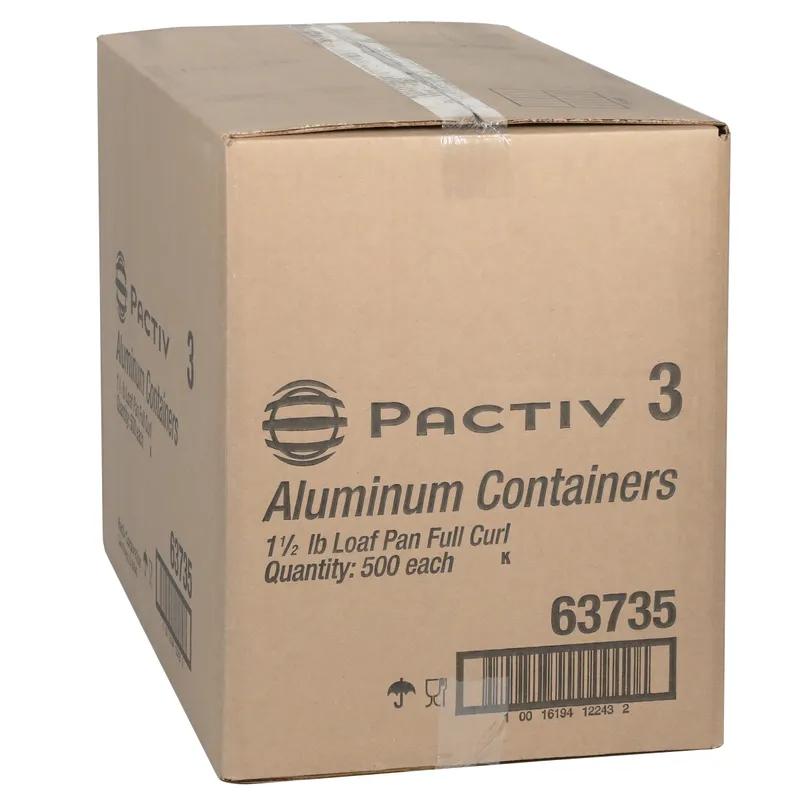 Bread & Loaf Pan 29 OZ 7.4X3.6X2.3 IN Aluminum Silver Oblong 500/Case