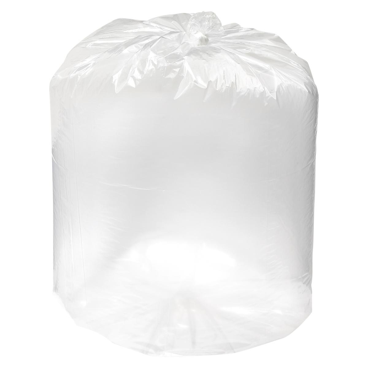 Can Liner 38X58 IN Clear LDPE 1.3MIL Heavy Duty 100/Case