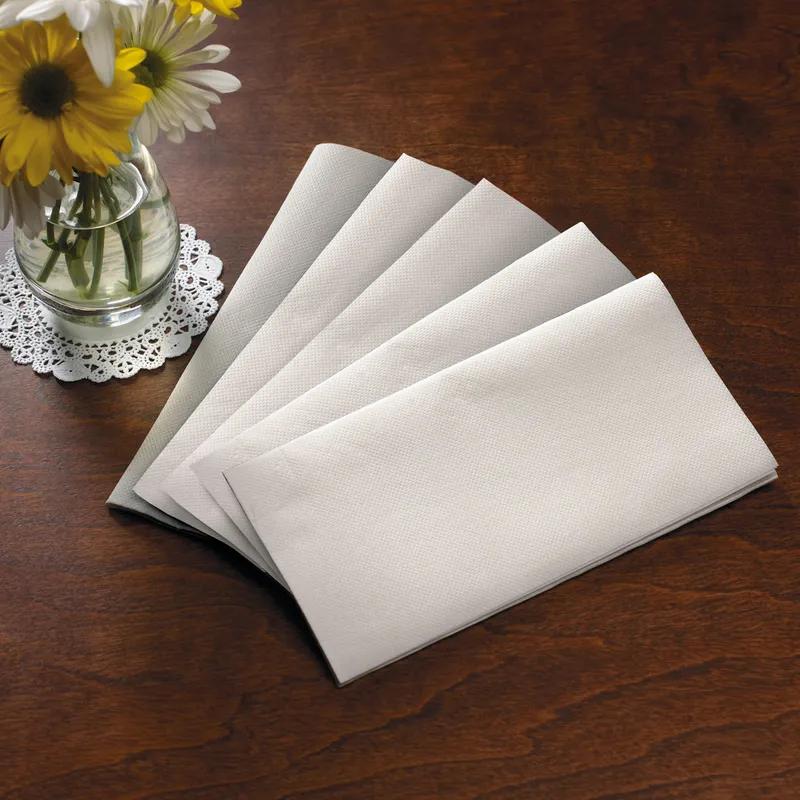 Multi-Purpose Napkins 15.5X15.5 IN White Ultra PLY 1/8 Fold 100 Count/Pack 8 Packs/Case 800 Count/Case
