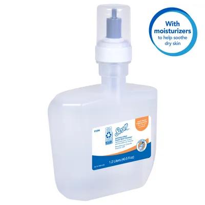 Scott® Control Hand Soap Foam 1.2 L Unscented Fragrance Free Clear Antimicrobial 2/Case