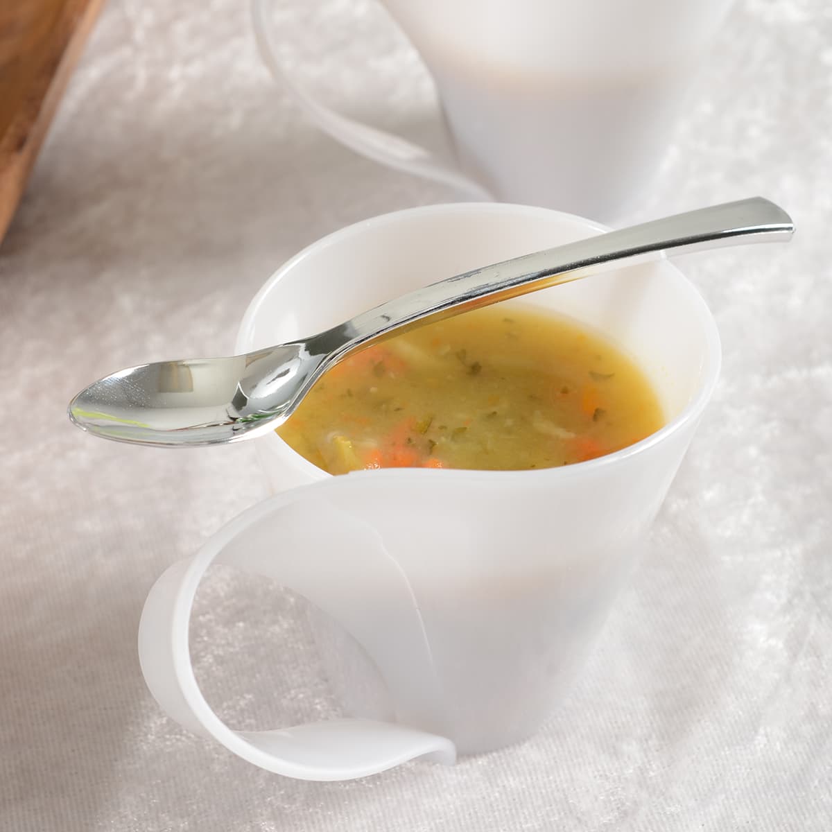 Spoon 4 IN Plastic Black 960/Case