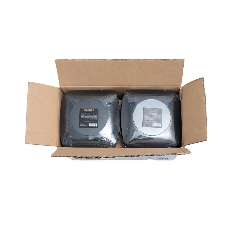 Plate 7.5X7.5 IN Black Square 120/Case