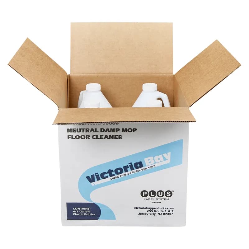 Victoria Bay Neutral Damp Mop Floor Cleaner 1 GAL 4/Case