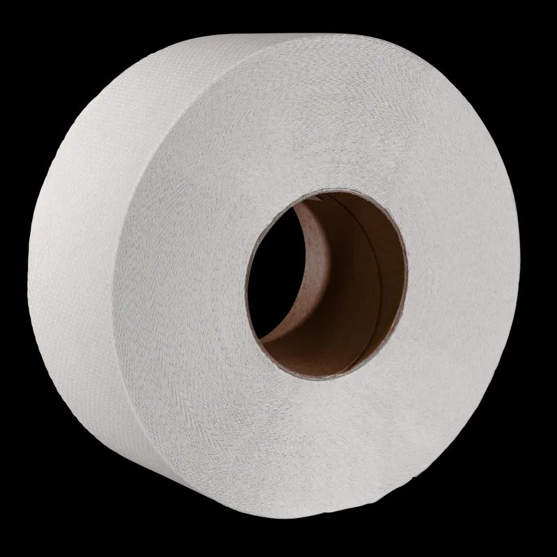 Marcal Pro Toilet Paper & Tissue Roll 3.3IN X600FT 2PLY White Jumbo (JRT) 8.75IN Roll 3.3IN Core Diameter 12 Rolls/Case