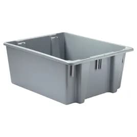Palletote® Food Tote Box 23.50X19.50X10.00 IN Gray Plastic 10/Case