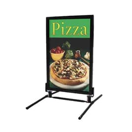 Curb Sign Holder 22X28 IN Spring Based Outdoor 1/Each