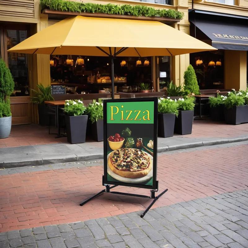 Curb Sign Holder 22X28 IN Spring Based Outdoor 1/Each