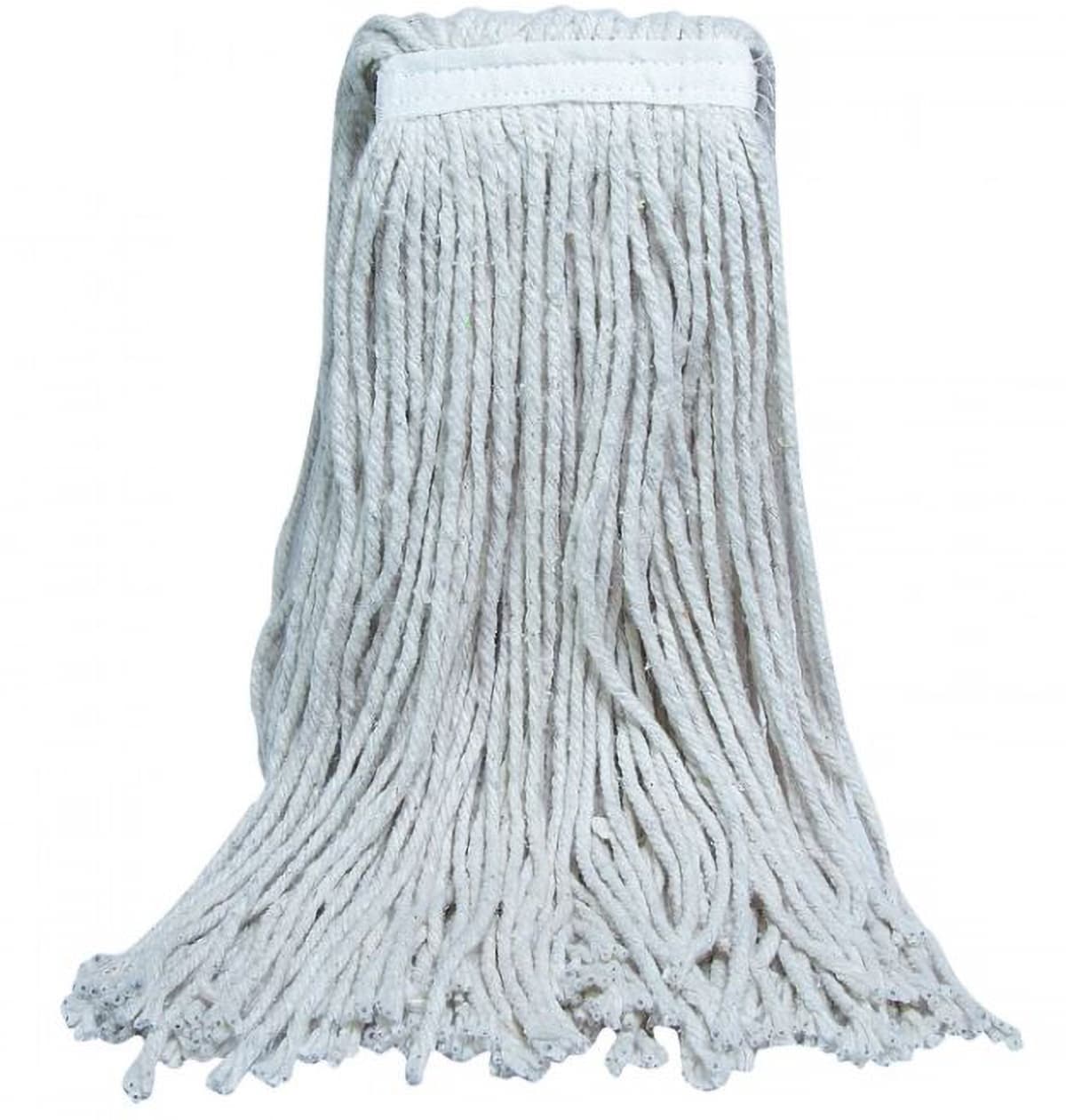 Mop Head #16 10 OZ White Cotton 4PLY Cut End 1/Each