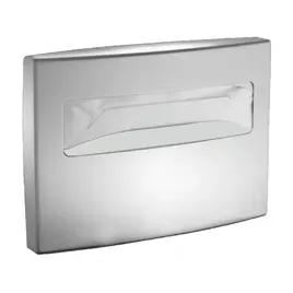 ROVAL™ Toilet Seat Cover Dispenser 15.34X11X2.38 IN Stainless Steel Surface Mount 1/Each