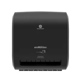 enMotion® Impulse® Paper Towel Dispenser 9.5X13.23X13.8 IN Wall Mount Black 1-Roll Touchless Automatic 8IN Roll 1/Case