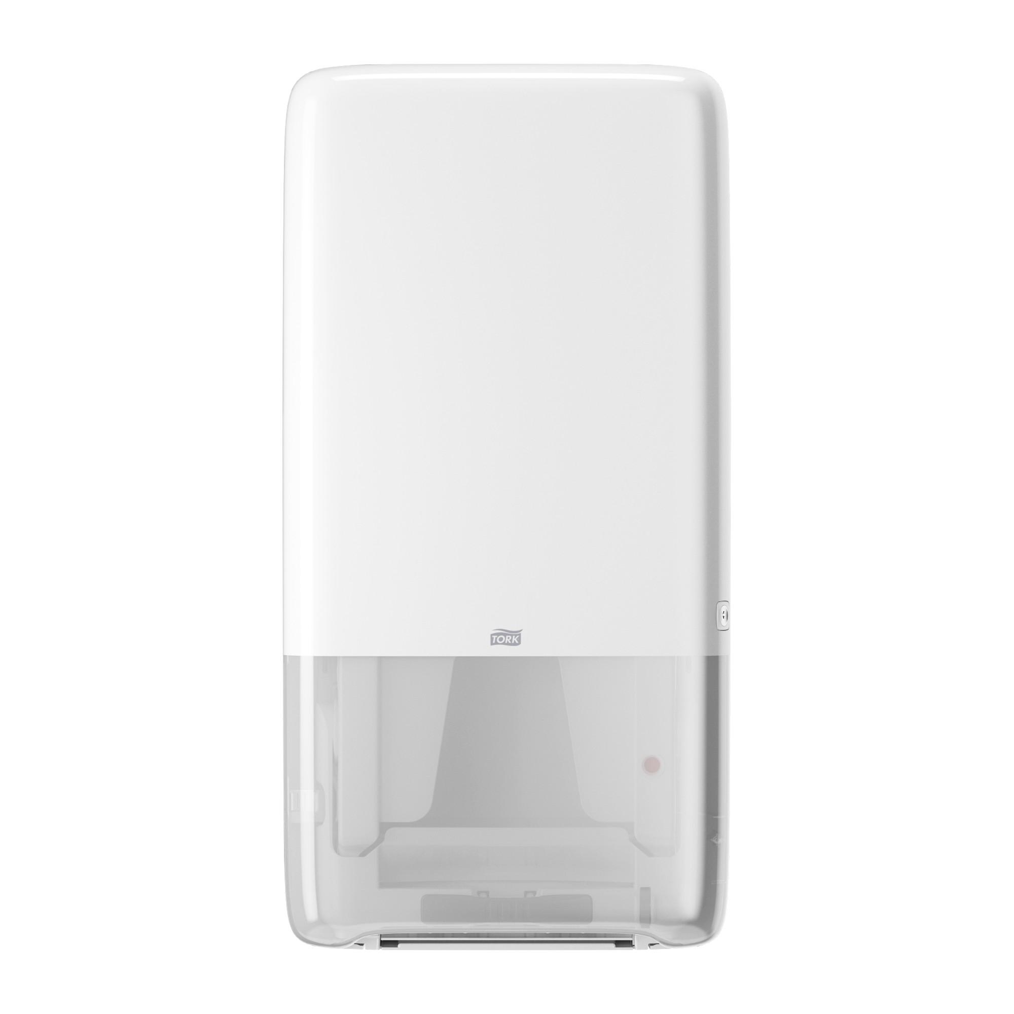 Tork PeakServe Continuous™ H5 Paper Towel Dispenser 3.98X14.57X28.74 IN Plastic Wall Mount White Manual 1/Each