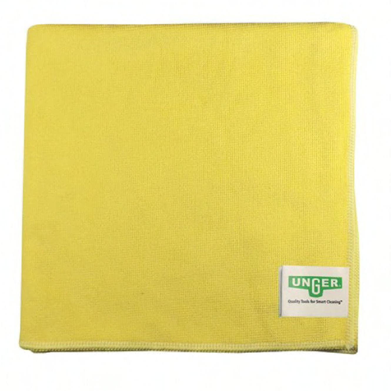 Cleaning Cloth 16X15 IN Microfiber Yellow 10 Count/Case