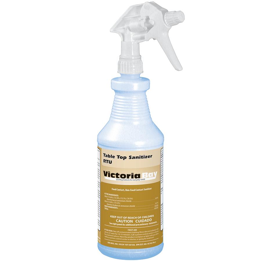 Victoria Bay Table Top Sanitizer RTU 32 FLOZ 12/Case