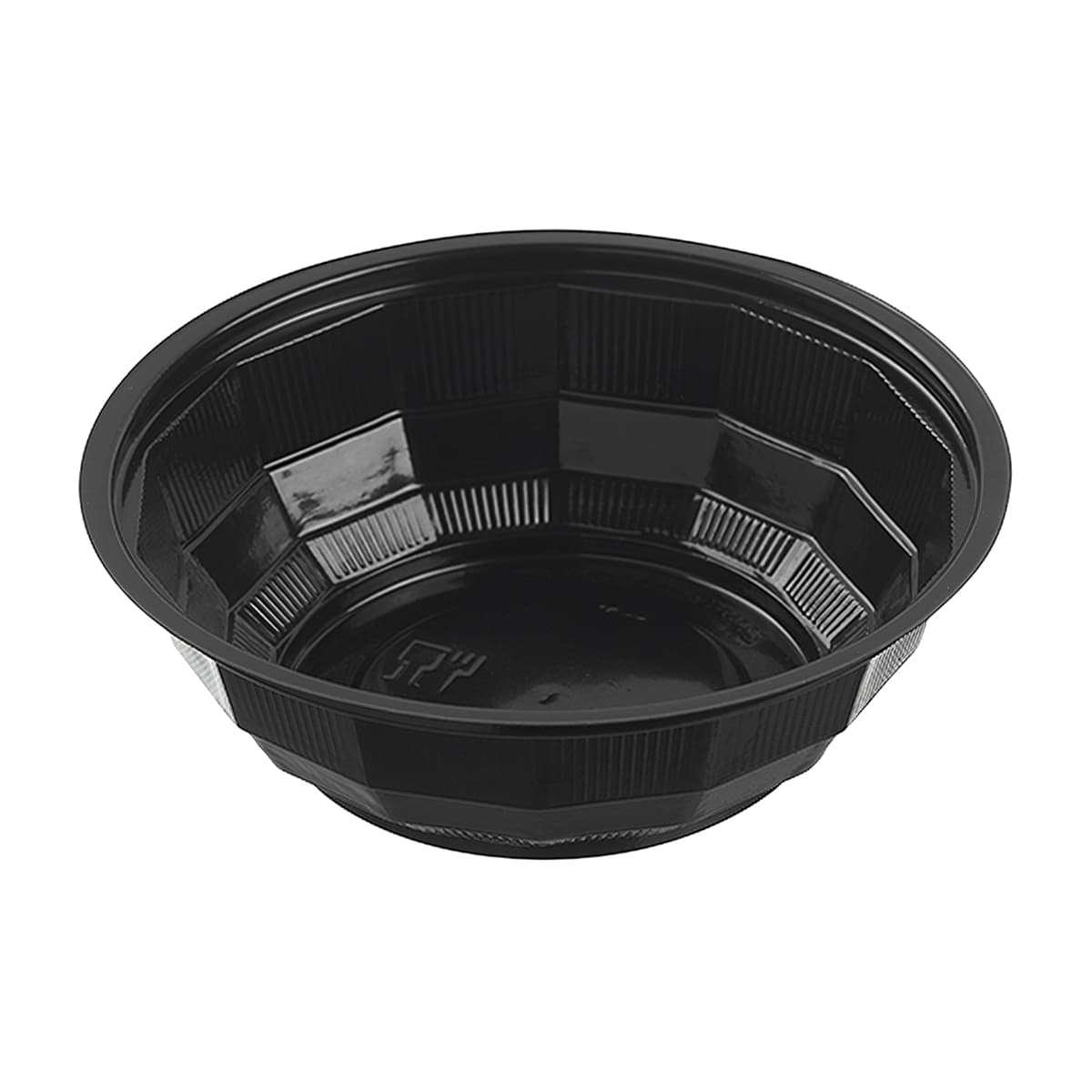 Polar Pak® Bowl 16 OZ OPS Black 500/Case