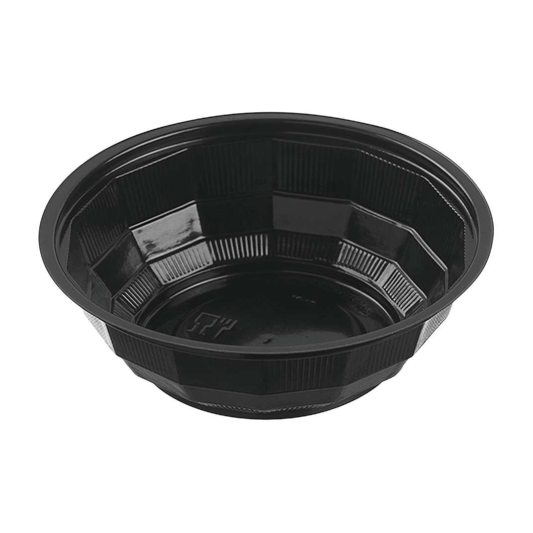 Polar Pak® Bowl 16 OZ OPS Black 500/Case
