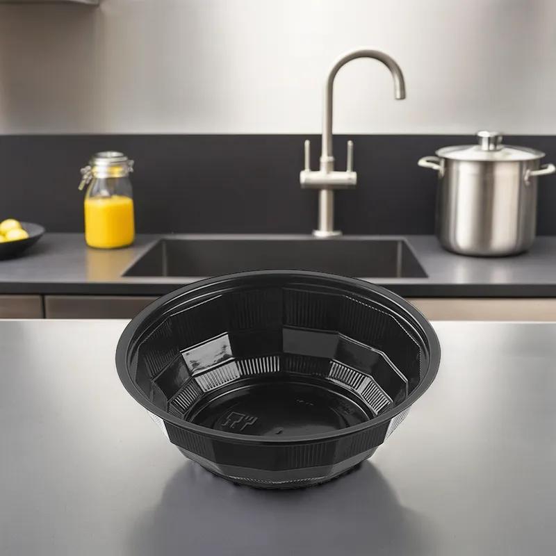 Polar Pak® Bowl 16 OZ OPS Black 500/Case