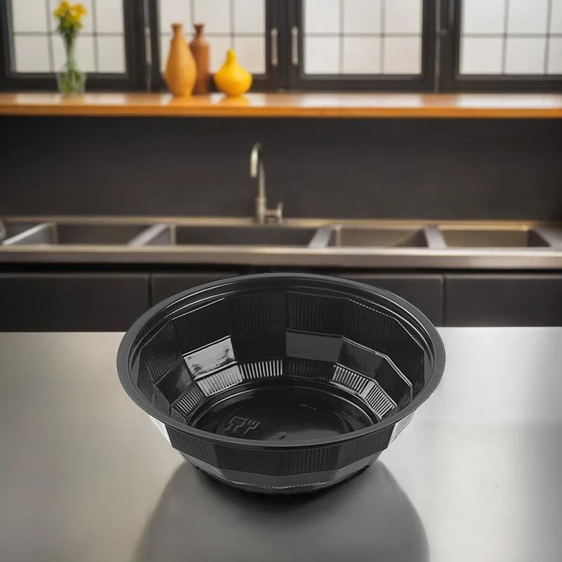 Polar Pak® Bowl 16 OZ OPS Black 500/Case