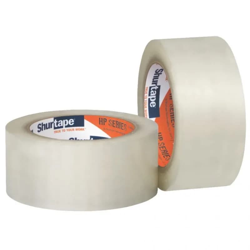 HP 132® Hot Melt Tape 3IN X1000FT Clear 1.6MIL 4/Case