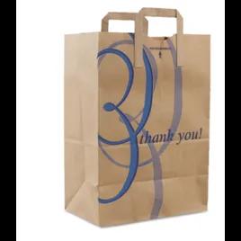 Duro® Bag 12X7X17 IN 1/6 EZ-K UP Kraft Paper 70# Kraft Thank You 300/Case