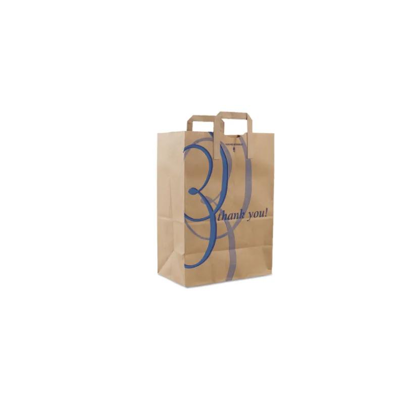 Duro® Bag 12X7X17 IN 1/6 EZ-K UP Kraft Paper 70# Kraft Thank You 300/Case