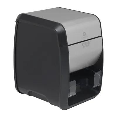 Dixie® Ultra Smartstock Napkin Dispenser Silver Black Tabletop Self Serve 1/Each